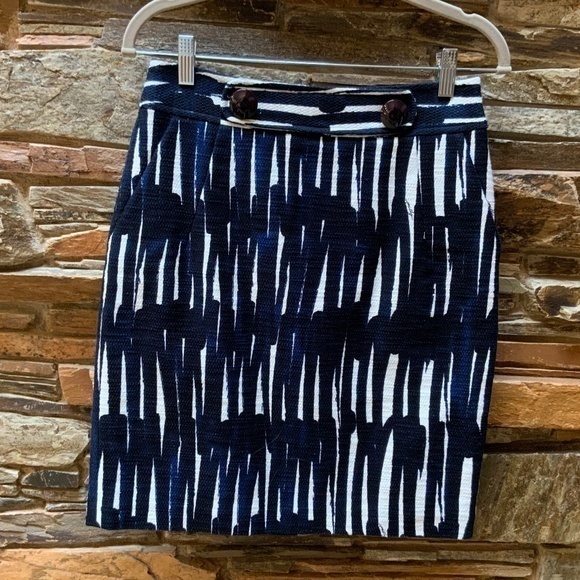 Milly Dresses & Skirts - Milly Blue/White Mini Skirt NWOT (6)